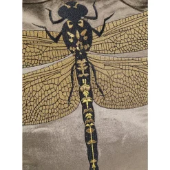 Kissen-KARE Design Kissen Glitter Dragonfly Braun 40X40Cm