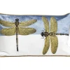 Kissen-KARE Design Kissen Glitter Dragonfly Weis 50X30Cm