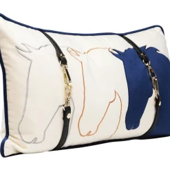 Kissen-KARE Design Kissen Horsefaces 28X50Cm