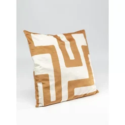 Kissen-KARE Design Kissen Labyrinth Rot 45X45Cm