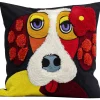 Kissen-KARE Design Kissen Make Up Dog 45X45Cm