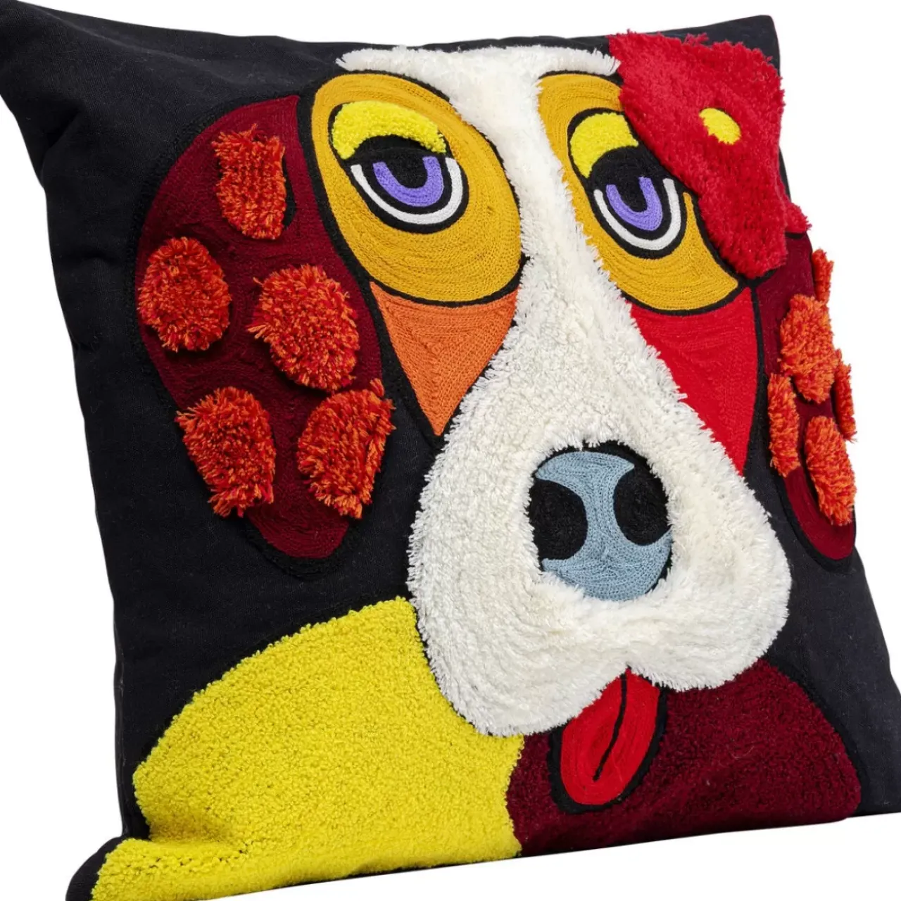 Kissen-KARE Design Kissen Make Up Dog 45X45Cm