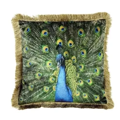 Kissen-KARE Design Kissen Peacock M. Fransen