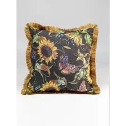 Kissen-KARE Design Kissen Sunflower Fringe 45X45Cm