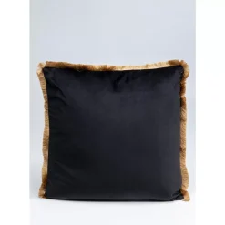 Kissen-KARE Design Kissen Tiger Chain Schwarz 45X45Cm