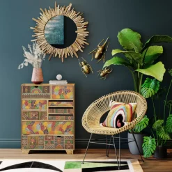 Kissen-KARE Design Kissen Waves Multi 45X45Cm