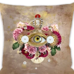 Deko & Geschenkartikel-KARE Design Kissenbezug 60X60 Eye Of Destiny