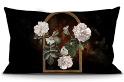 Deko & Geschenkartikel-KARE Design Kissenbezug 40X65 Skull Memento Mori