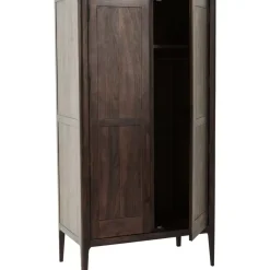 Regale-KARE Design Kleiderschrank Brooklyn Walnut