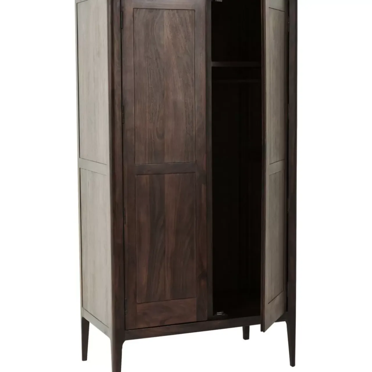 Regale-KARE Design Kleiderschrank Brooklyn Walnut