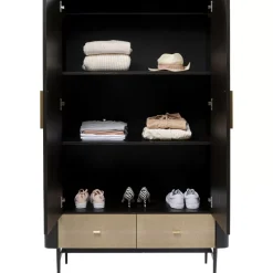 Regale-KARE Design Kleiderschrank Milano 180X110