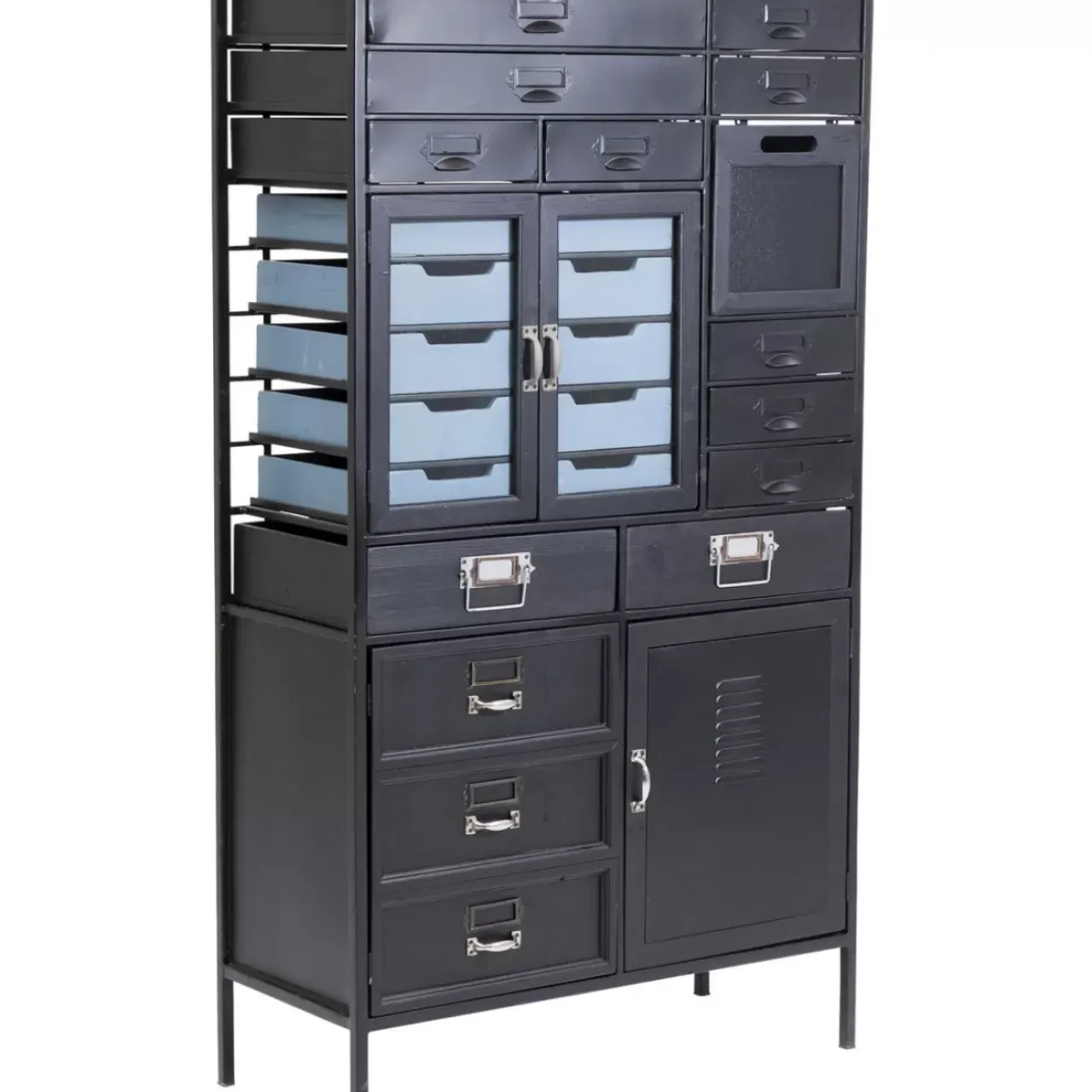 Kommoden & Sideboards-KARE Design Kommode Art Factory Schwarz