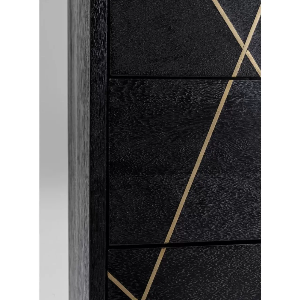 Kommoden & Sideboards-KARE Design Kommode Gold Vein 4 Schube 40X88Cm