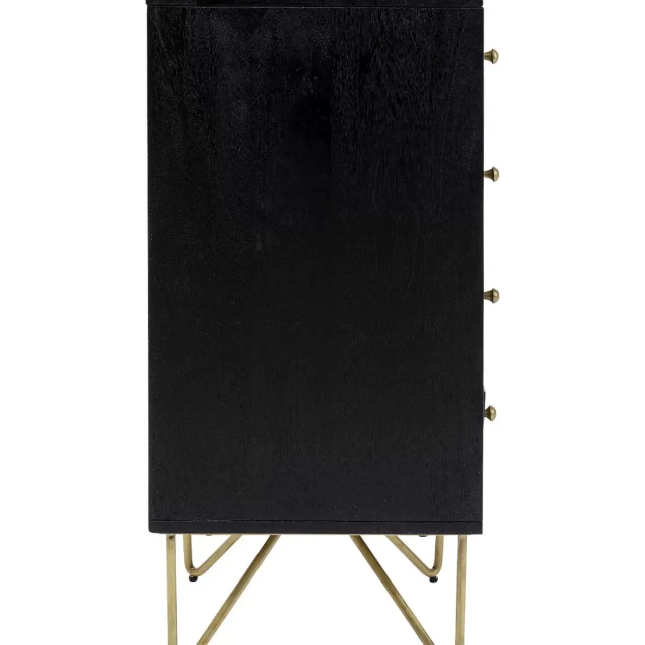 Kommoden & Sideboards-KARE Design Kommode Gold Vein 4 Schube 40X88Cm