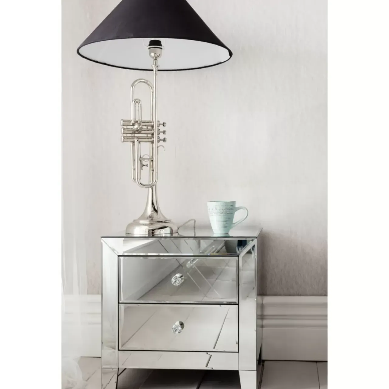Kommoden & Sideboards-KARE Design Kommode Klein Luxury 2 Schube