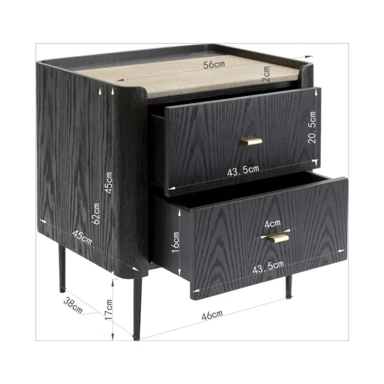 Kommoden & Sideboards-KARE Design Kommode Klein Milano