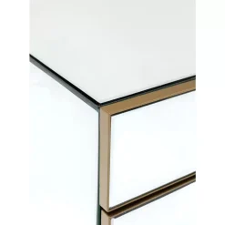 Kommoden & Sideboards-KARE Design Kommode Klein Soran Gold 49X50Cm