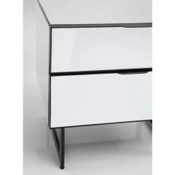 Kommoden & Sideboards-KARE Design Kommode Klein Soran Schwarz 49X50Cm