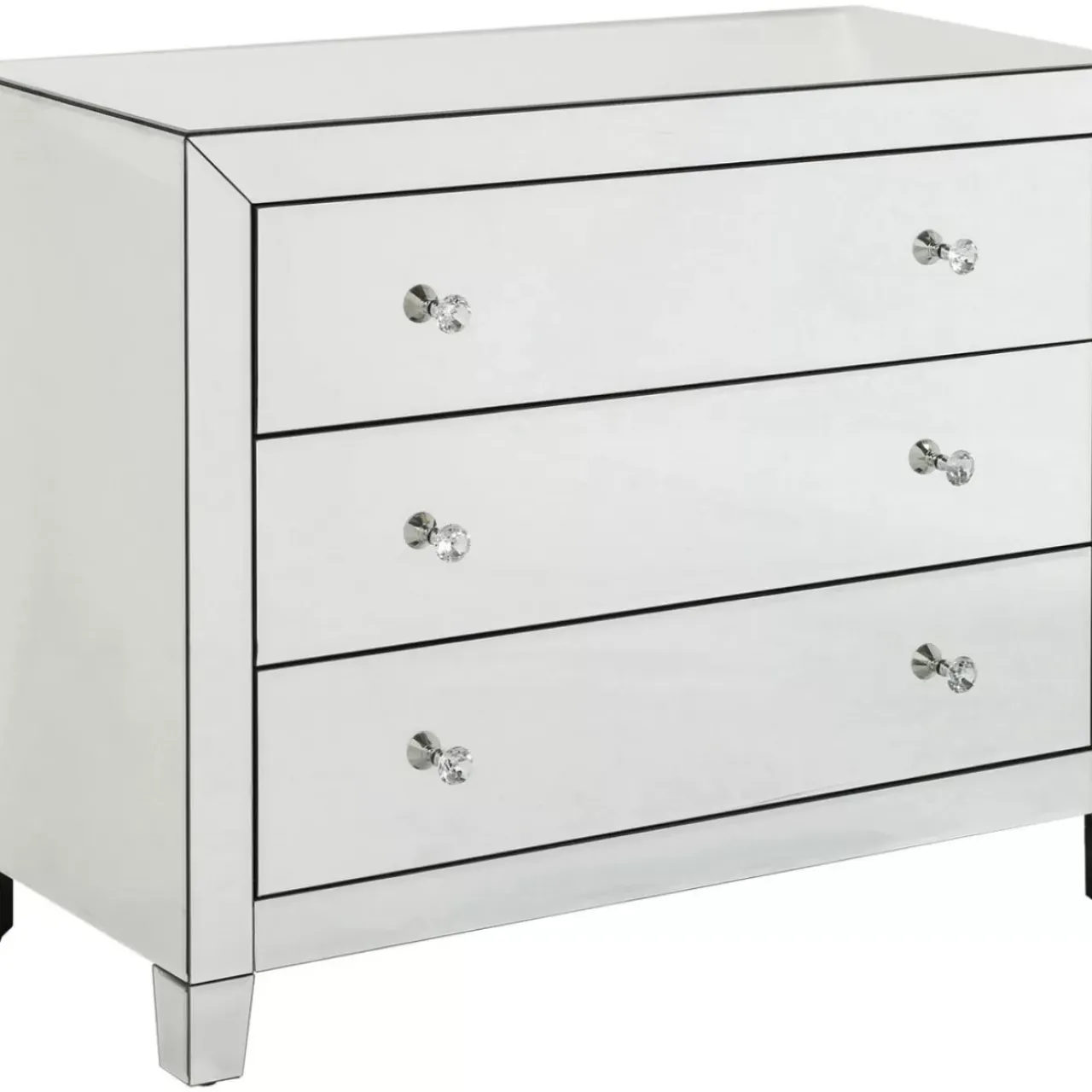 Kommoden & Sideboards-KARE Design Kommode Luxury 3 Schube