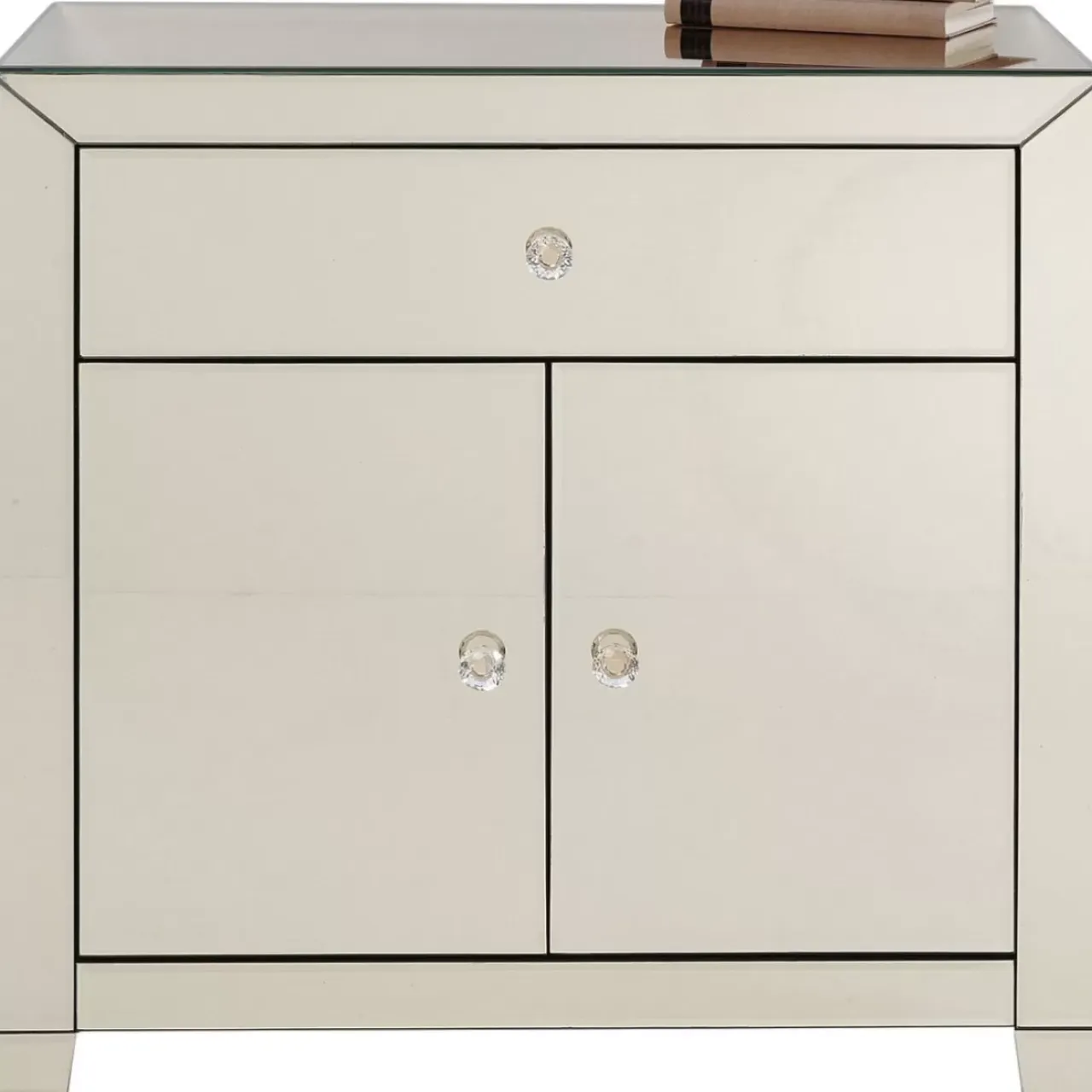 Kommoden & Sideboards-KARE Design Kommode Luxury Champagne 2-Turig 1 Schub