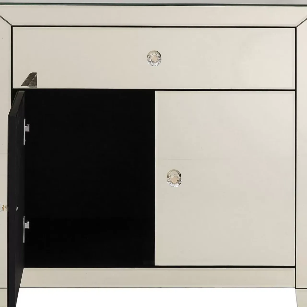 Kommoden & Sideboards-KARE Design Kommode Luxury Champagne 2-Turig 1 Schub