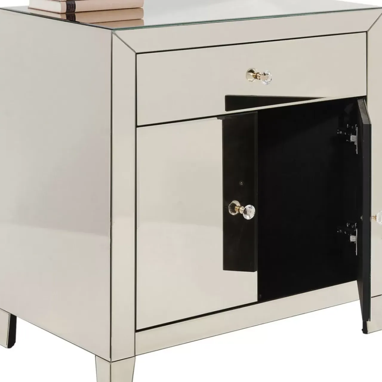 Kommoden & Sideboards-KARE Design Kommode Luxury Champagne 2-Turig 1 Schub
