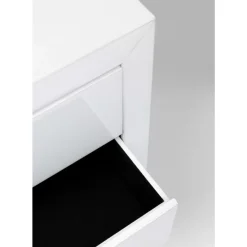 Kommoden & Sideboards-KARE Design Kommode Luxury Push 3 Schube Weiss