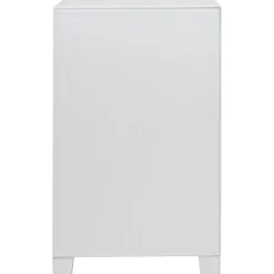 Kommoden & Sideboards-KARE Design Kommode Luxury Push 3 Schube Weiss