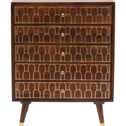 Kommoden & Sideboards-KARE Design Kommode Muskat 5-Schube