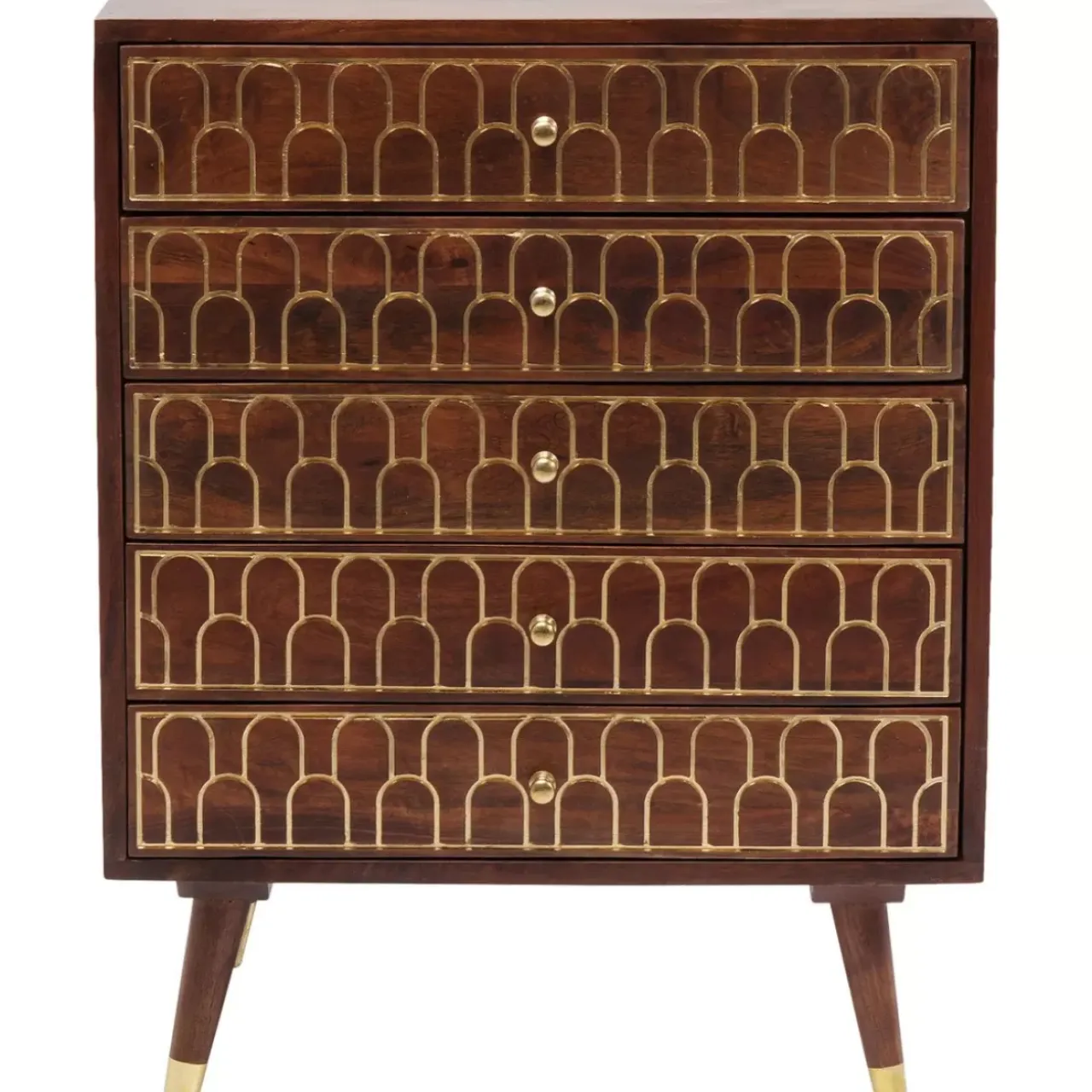 Kommoden & Sideboards-KARE Design Kommode Muskat 5-Schube