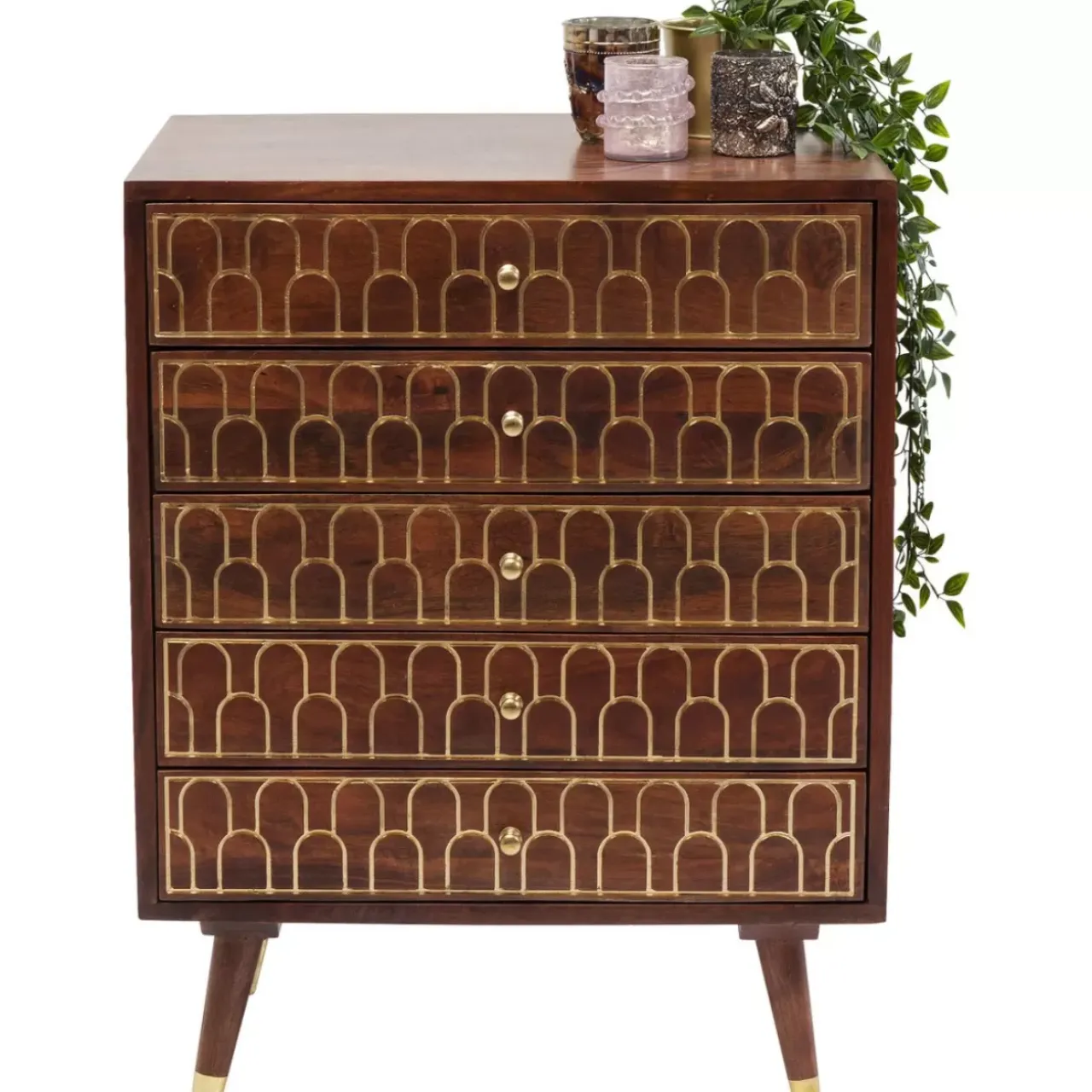 Kommoden & Sideboards-KARE Design Kommode Muskat 5-Schube