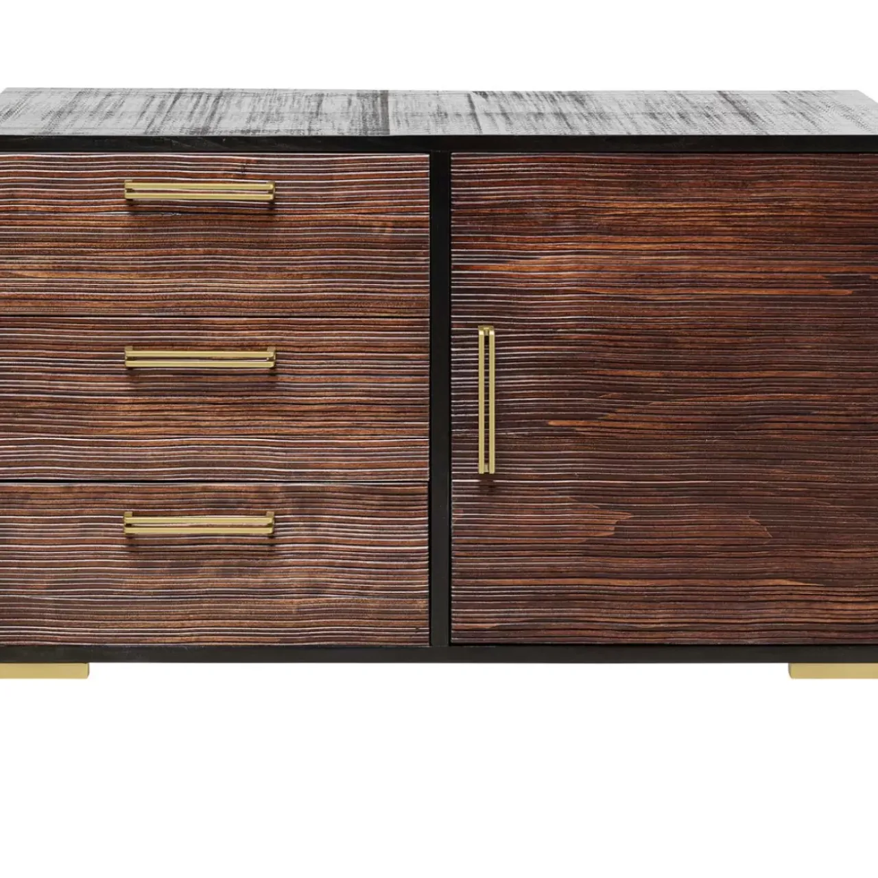 Kommoden & Sideboards-KARE Design Kommode Olbia Dunkel 110X62Cm