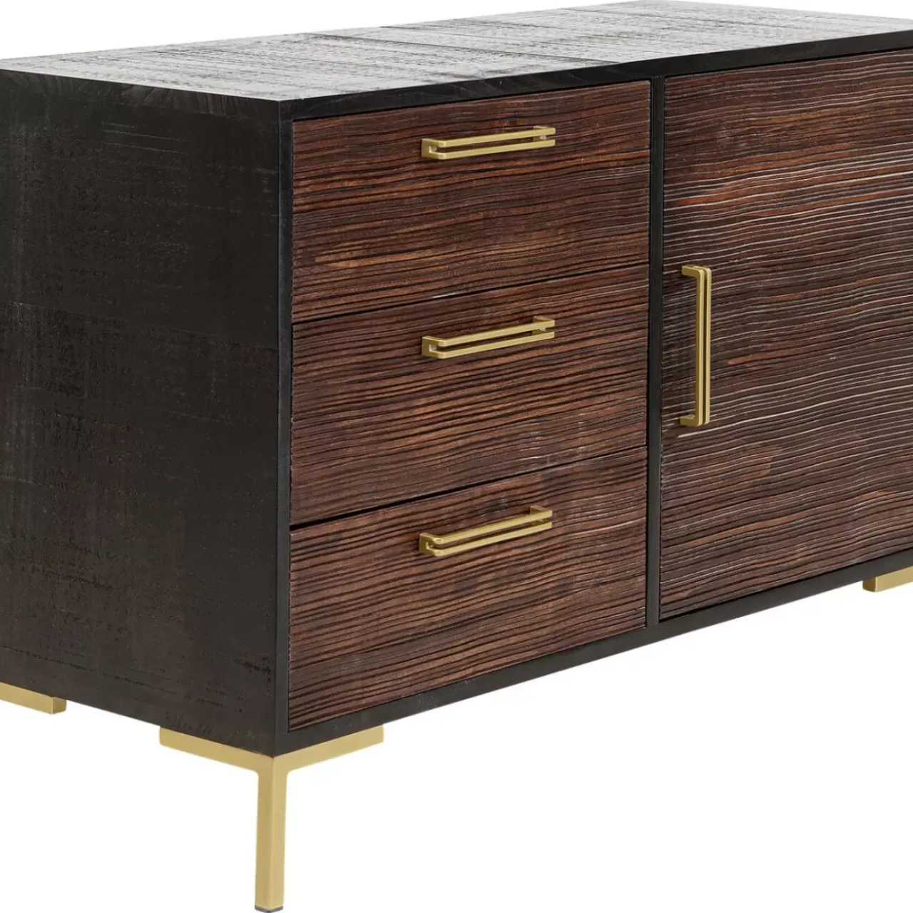 Kommoden & Sideboards-KARE Design Kommode Olbia Dunkel 110X62Cm