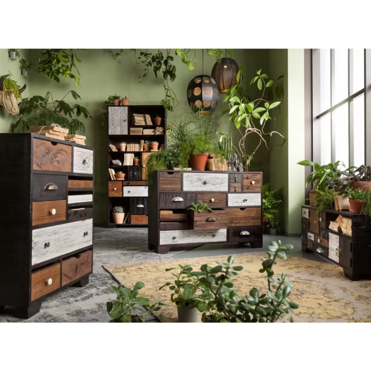 Kommoden & Sideboards-KARE Design Kommode Quinta 14 Schube