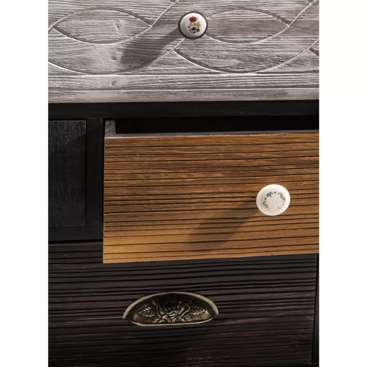 Kommoden & Sideboards-KARE Design Kommode Quinta 14 Schube