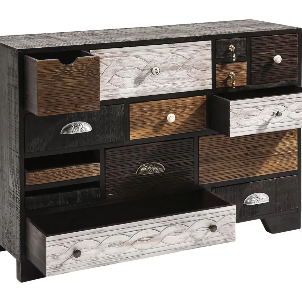 Kommoden & Sideboards-KARE Design Kommode Quinta 14 Schube