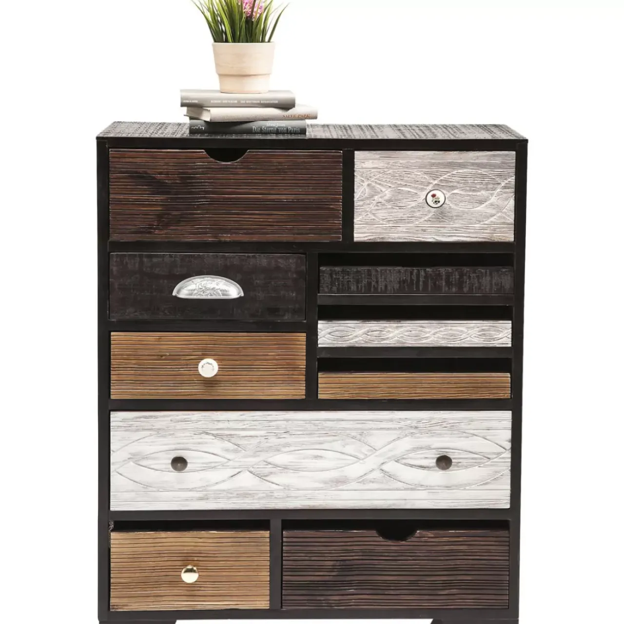 Kommoden & Sideboards-KARE Design Kommode Quinta 10 Schube