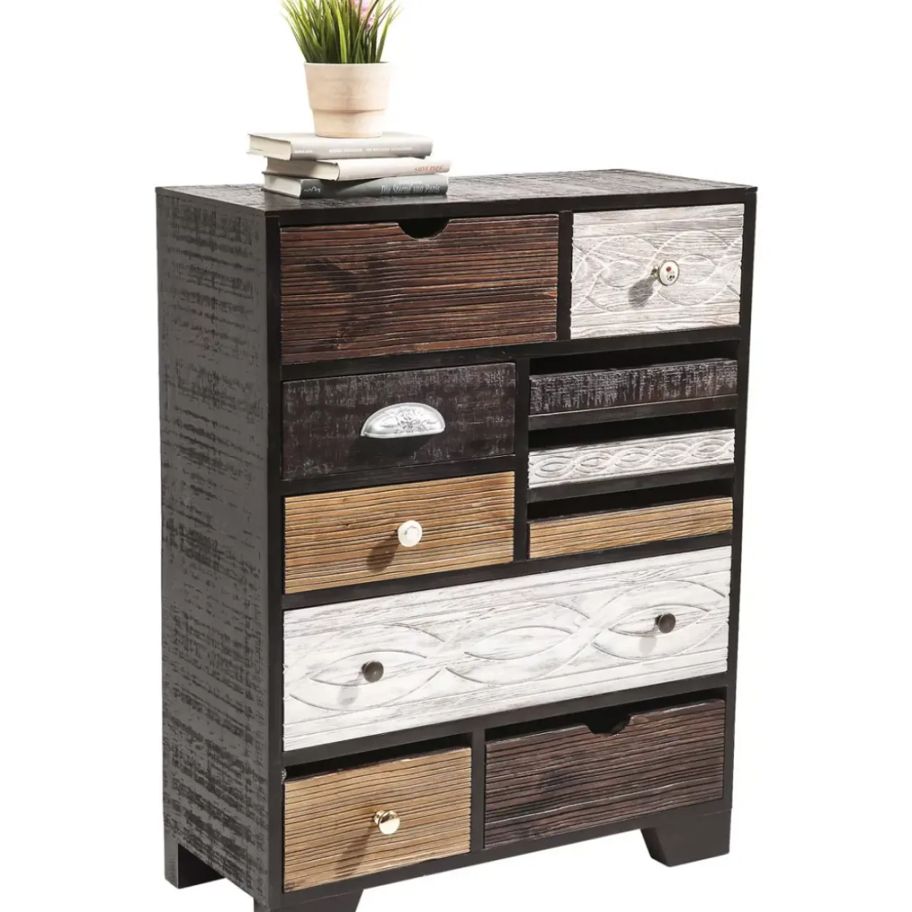 Kommoden & Sideboards-KARE Design Kommode Quinta 10 Schube