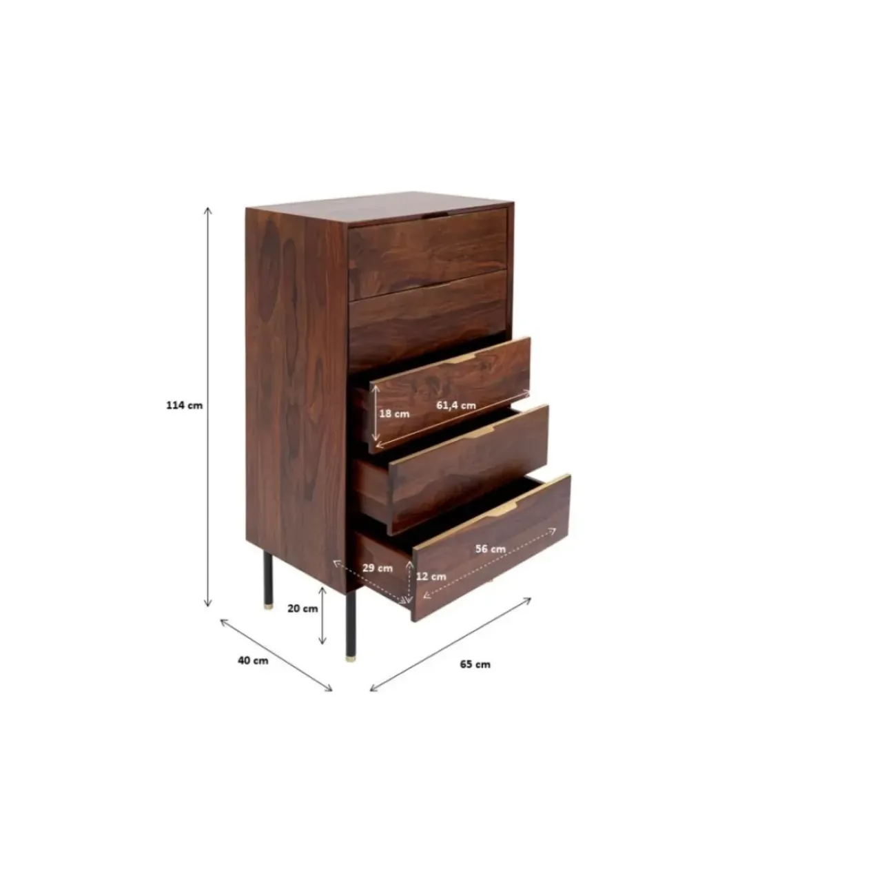 Kommoden & Sideboards-KARE Design Kommode Ravello 114X65