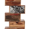 Kommoden & Sideboards-KARE Design Kommode Rodeo Zick Zack 6 Schube