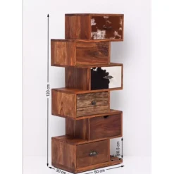 Kommoden & Sideboards-KARE Design Kommode Rodeo Zick Zack 6 Schube