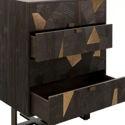 Kommoden & Sideboards-KARE Design Kommode Salerno 4 Schube 85X115Cm