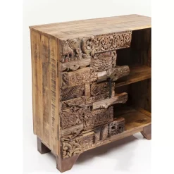 Kommoden & Sideboards-KARE Design Kommode Shanti Surprise Puzzle Nature