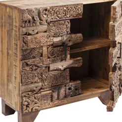 Kommoden & Sideboards-KARE Design Kommode Shanti Surprise Puzzle Nature