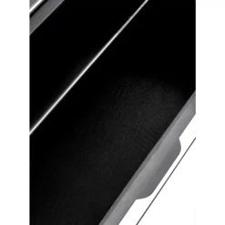 Kommoden & Sideboards-KARE Design Kommode Soran 5 Schube Schwarz 65X114Cm