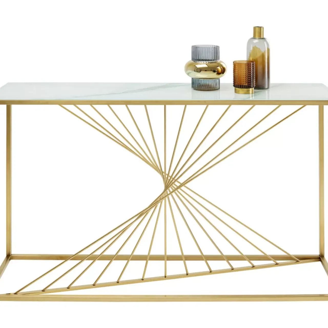 Kommoden & Sideboards-KARE Design Konsole Art Marble 142