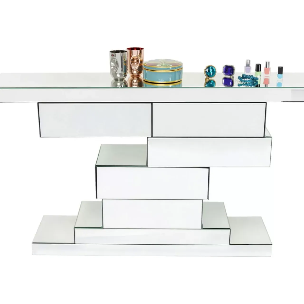 Kommoden & Sideboards-KARE Design Konsole Brick Mirror