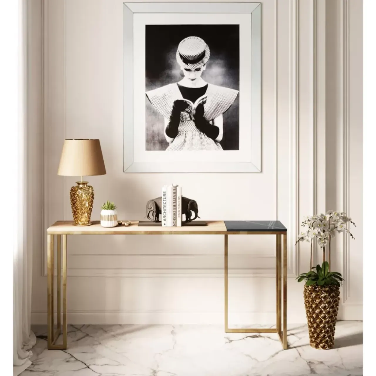 Kommoden & Sideboards-KARE Design Konsole Cesaro 160X80Cm