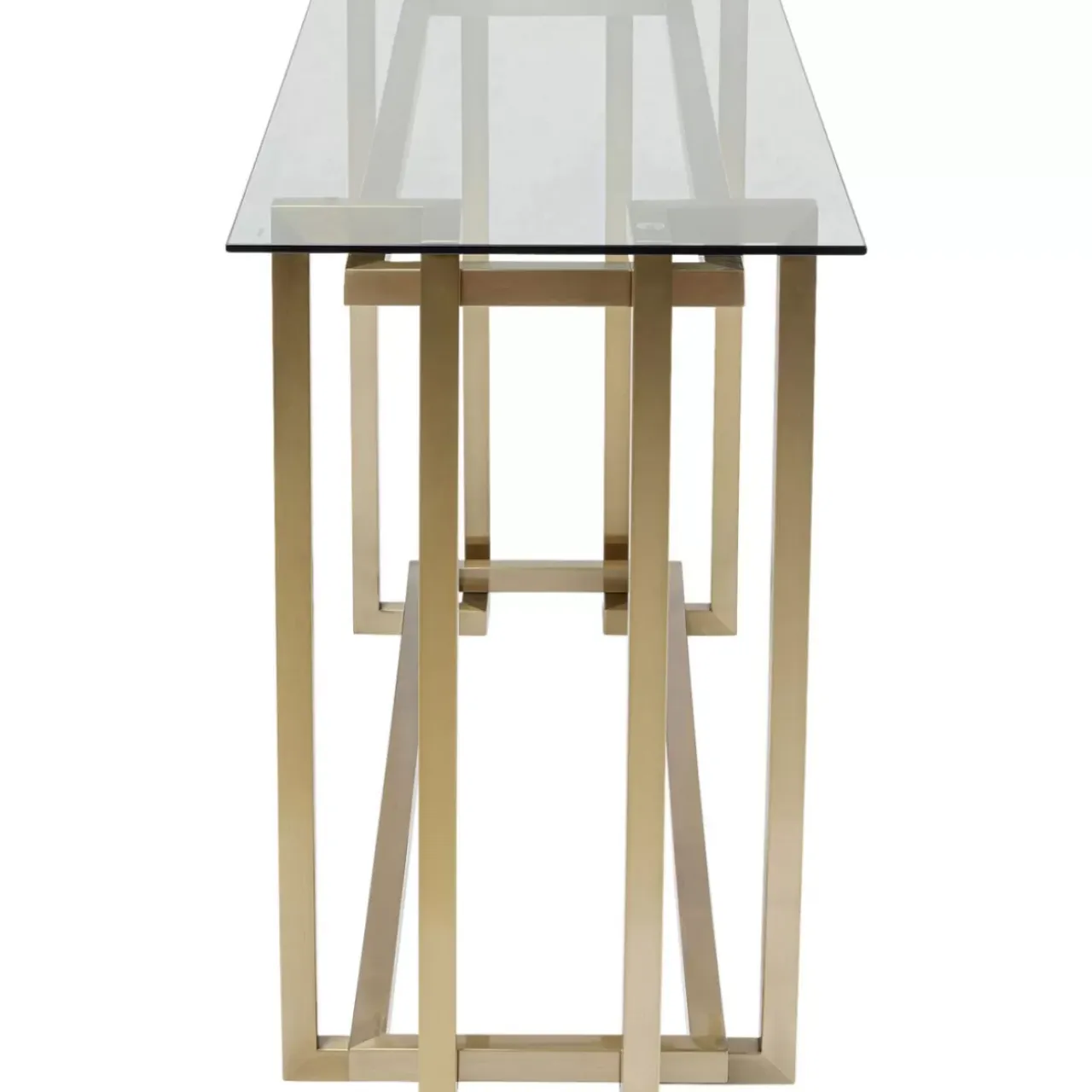 Kommoden & Sideboards-KARE Design Konsole Clara Gold 145X76Cm