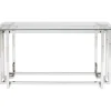 Kommoden & Sideboards-KARE Design Konsole Clara Silber 145X76Cm